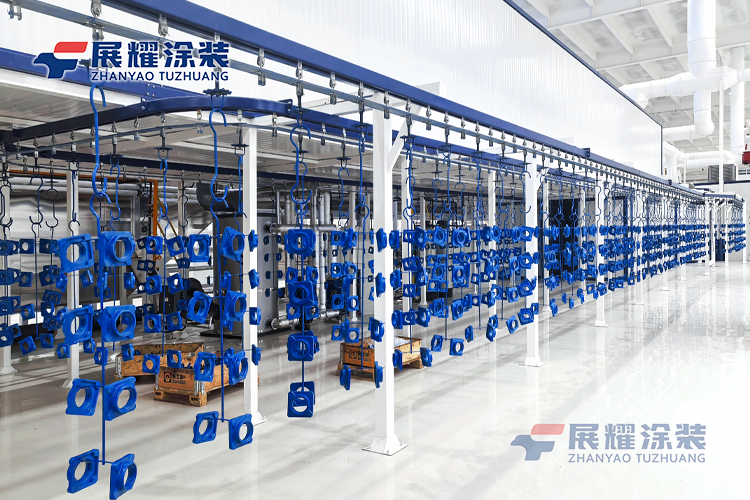 悬挂喷漆线：提升涂装精度与工件稳定性的创新技术