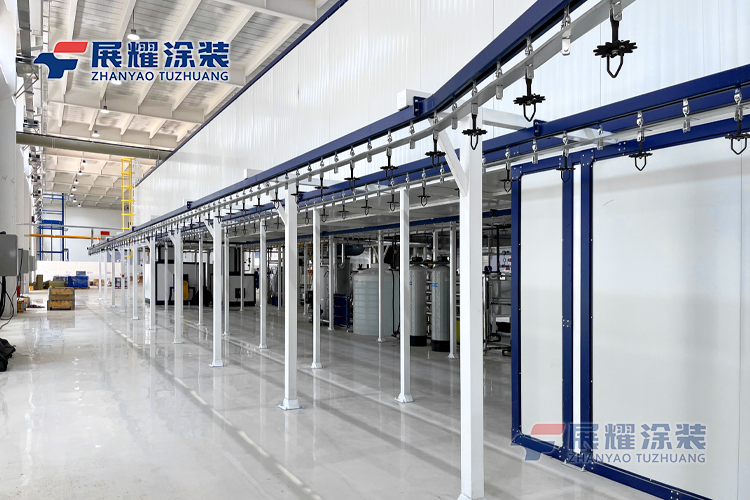 喷漆涂装流水线：提升涂层附着力与生产效率的高效系统