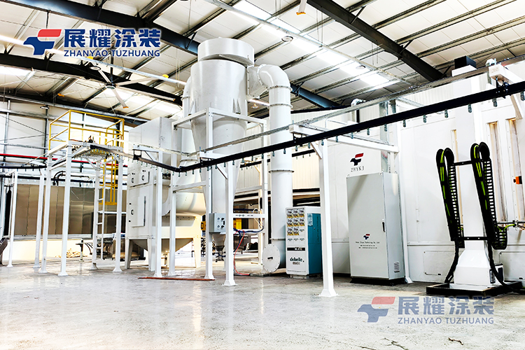 配电柜喷涂生产线如何根据柜体结构设计工艺流程？